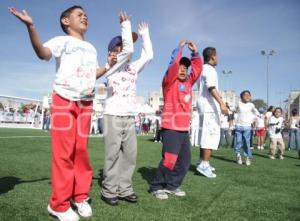 INAUGURACIÓN UNIDAD DEPORTIVA " LOMA BELLA"