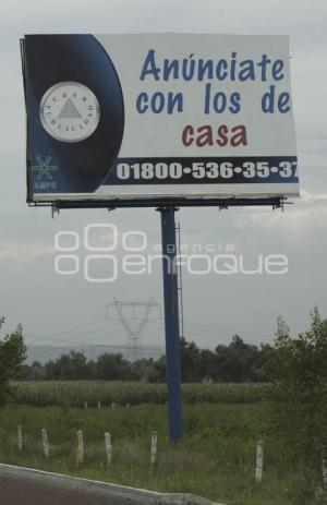 PUBLICIDAD . ESPECTACULARES