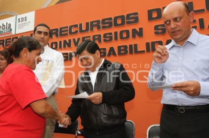 ENTREGA DE RECURSOS