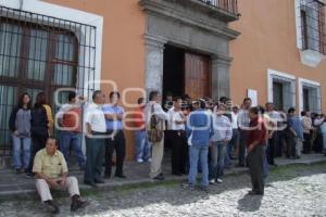 MANIFESTACION TRANSPORTISTAS - CASA AGUAYO