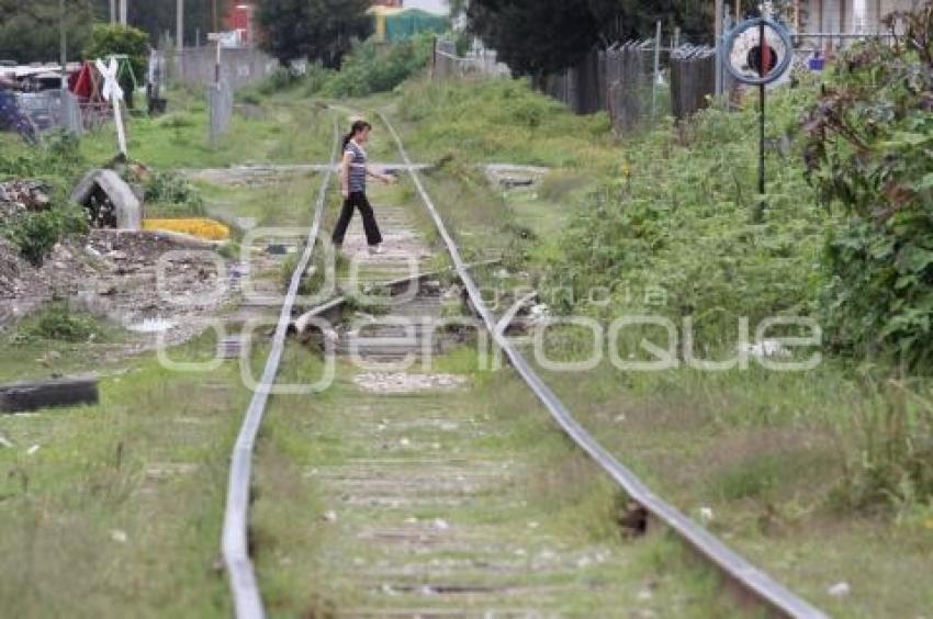 VÍA DEL TREN. COLONIA FRANCISCO I. MADERO
