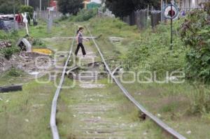 VÍA DEL TREN. COLONIA FRANCISCO I. MADERO