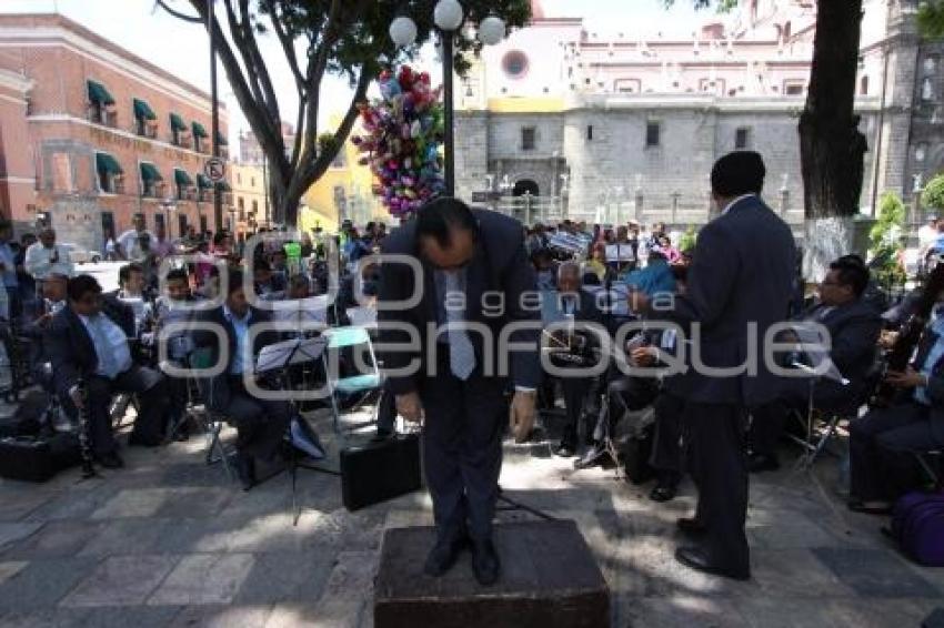 BANDA MUNICIPAL EN EL ZÓCALO