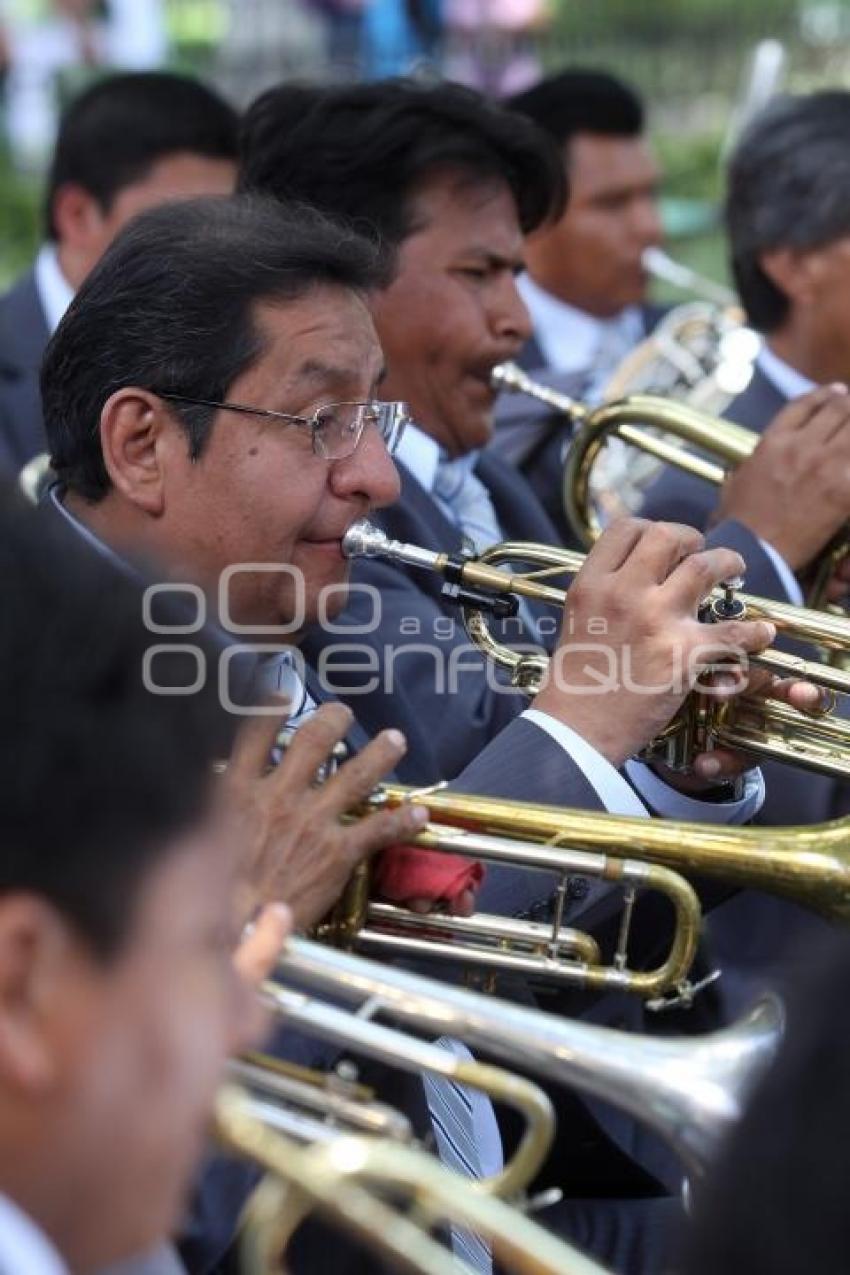 BANDA MUNICIPAL EN EL ZÓCALO