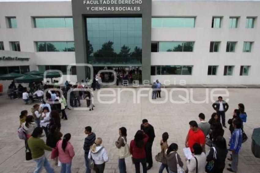 INICIO DE CLASES EN LA BUAP. CICLO ESCOLAR