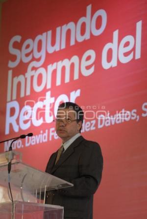 UNIVERSIDADES . IBERO . INFORME RECTOR