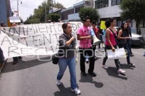 MANIFESTACIÓN MOVIMIENTO AUTÉNTICO DE RECHAZADOS