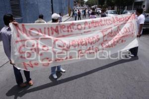 MANIFESTACIÓN MOVIMIENTO AUTÉNTICO DE RECHAZADOS