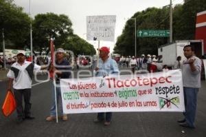 MANIFESTACIÓN TRIBUNAL ELECTORAL DEL ESTADO. TLACOTEPEC DE JUÁREZ