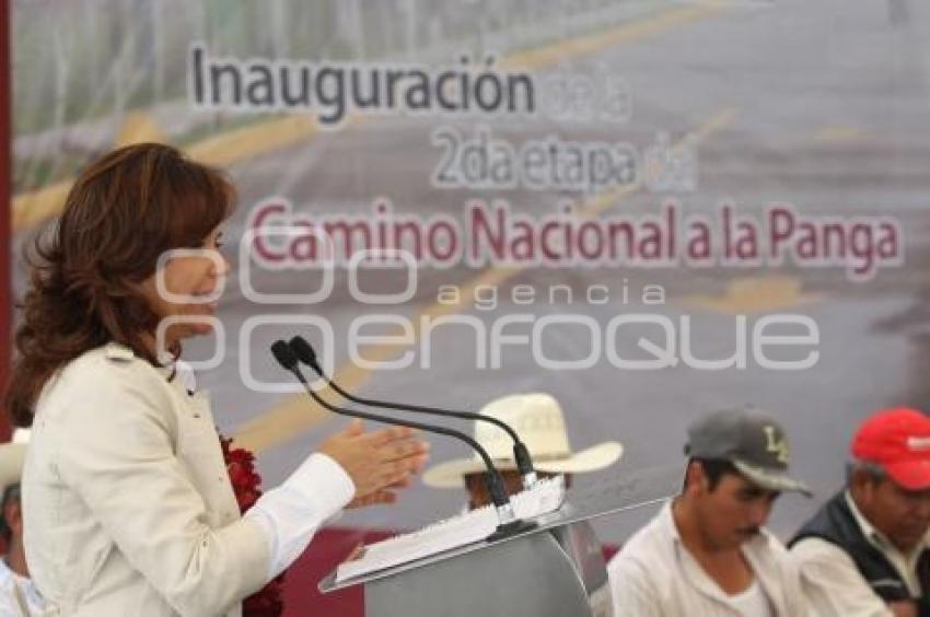 INAUGURACIÓN CAMINO A LA PANGA