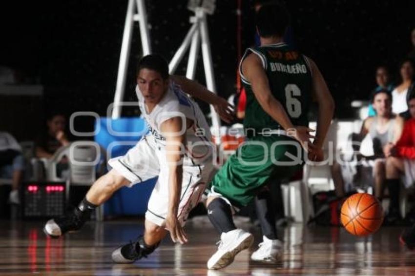 CUADRANGULAR BALONCESTO. CLUB ALPHA. ÁGUILAS VS AZTECAS