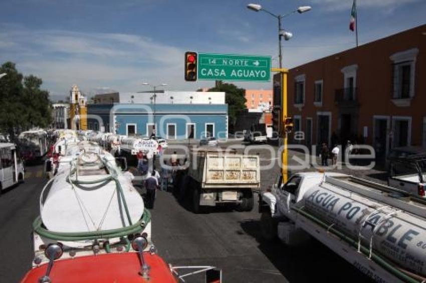 MANIFESTACIÓN TRANSPORTISTAS