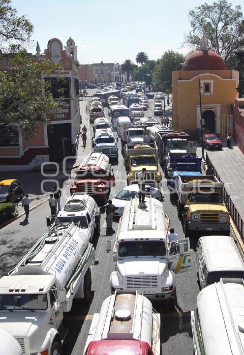 MANIFESTACIÓN TRANSPORTISTAS