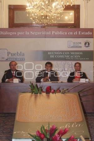 DIALOGOS POR LA SEGURIDAD PUBLICA - MEDIOS DE COMUNICACION