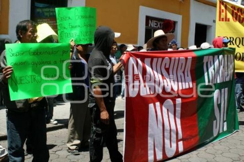 MANIFESTACIÓN TRABAJADORES