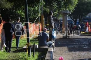 TRABAJOS PASEO BRAVO. PEATONES