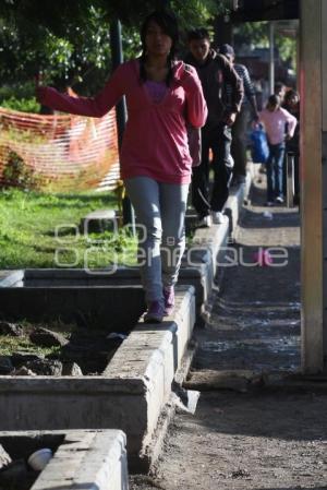 TRABAJOS PASEO BRAVO. PEATONES