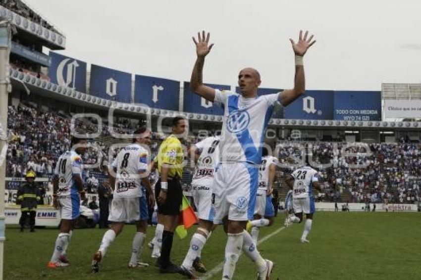 FÚTBOL . PUEBLA FC VS PACHUCA