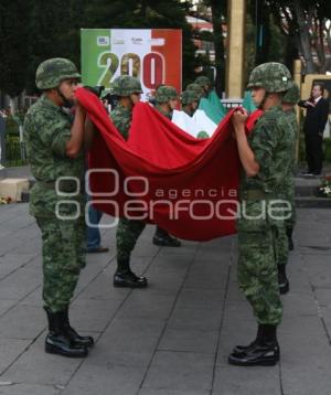 IZAMIENTO DE BANDERA