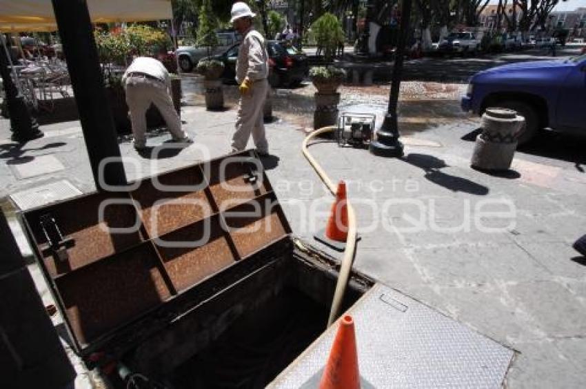 CFE. DRENADO DE INSTALACIONES SUBTERRÁNEAS