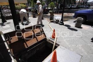 CFE. DRENADO DE INSTALACIONES SUBTERRÁNEAS