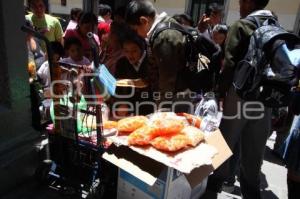 VENTA DE COMIDA CHATARRA FUERA DE LAS ESCUELAS