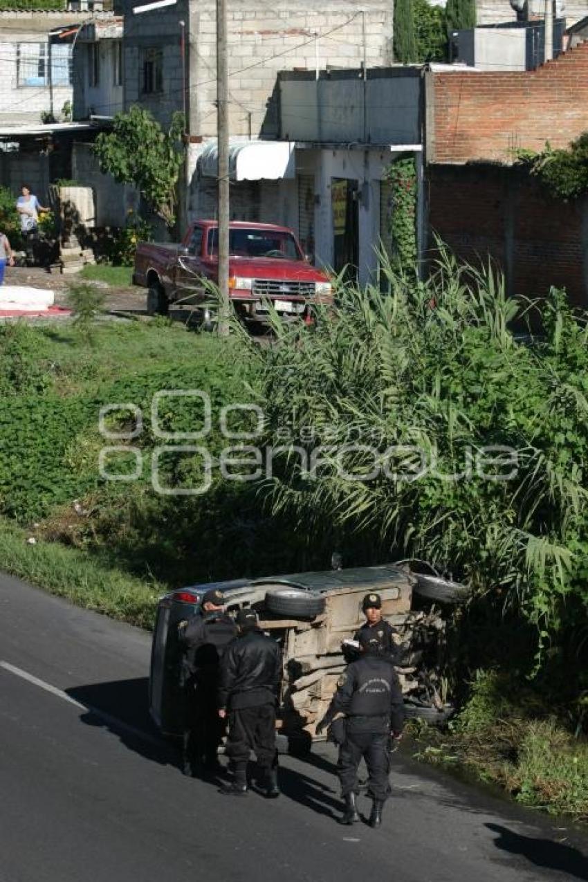 VOLCADURA RECTA A CHOLULA