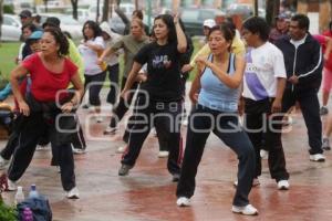 DEPORTE - LLUVIA - PARQUE ECOLOGICO