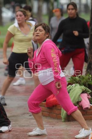 DEPORTE - LLUVIA - PARQUE ECOLOGICO