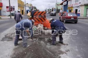 SOAPAP. TRABAJOS EN LA 16 SEP.