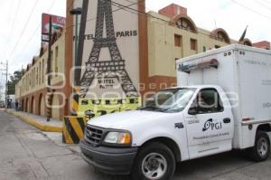 MUERTE EN EL MOTEL PARIS