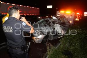 ACCIDENTE AUTOPISTA PUEBLA-ORIZABA