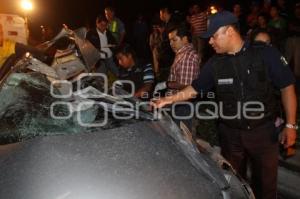 ACCIDENTE AUTOPISTA PUEBLA-ORIZABA