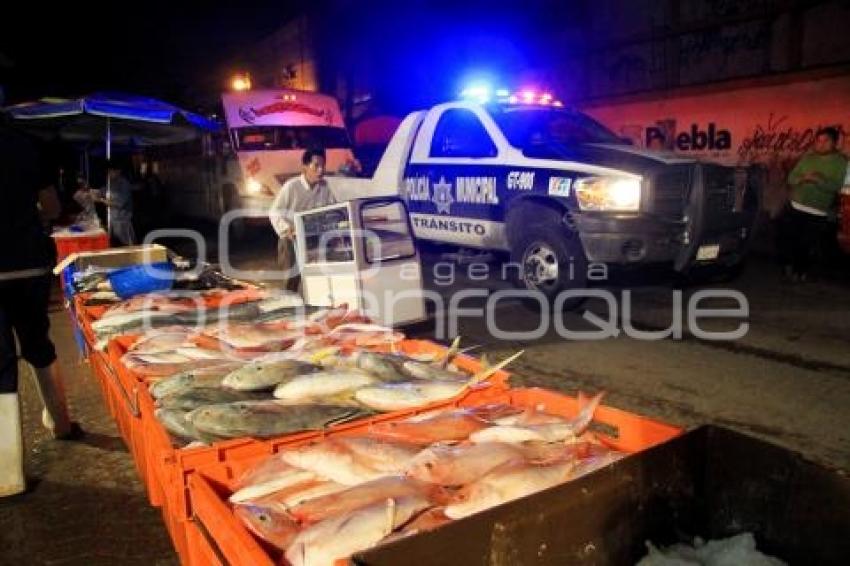 OPERATIVO DE TRANSITO MERCADO 5 DE MAYO - PESCADERIAS