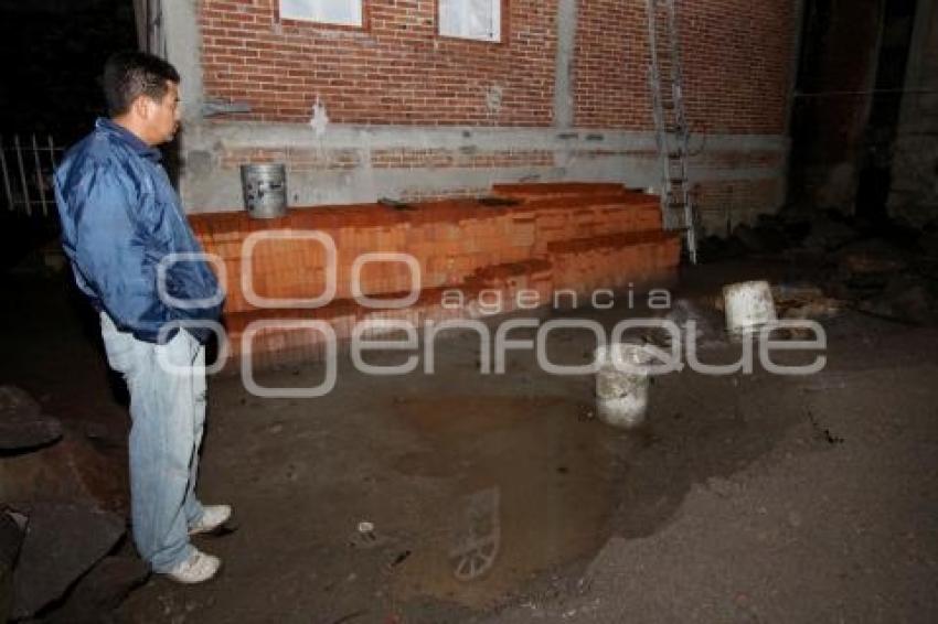 DESBORDE RÍO ATOYAC. ESTEBAN DE ANTUÑANO