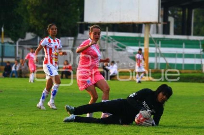 FÚTBOL FEMENIL . PUEBLA FC VS TULTITLÁN