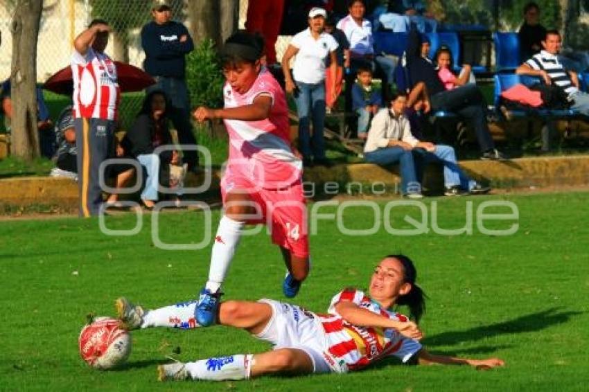 FÚTBOL FEMENIL . PUEBLA FC VS TULTITLÁN