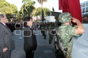 FIESTAS PATRIAS - IZAMIENTO DE BANDERA