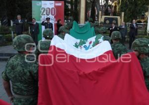 FIESTAS PATRIAS - IZAMIENTO DE BANDERA