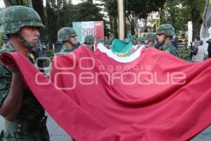 FIESTAS PATRIAS - IZAMIENTO DE BANDERA