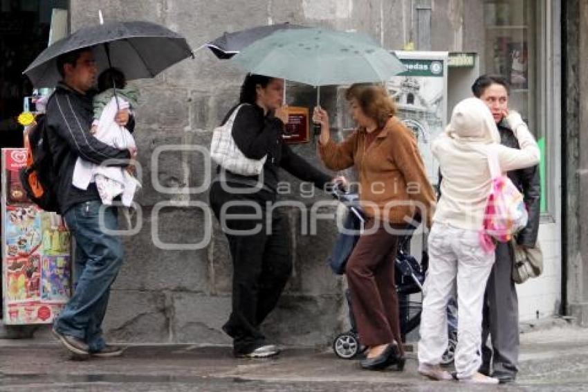 LLUEVE EN PUEBLA CAPITAL