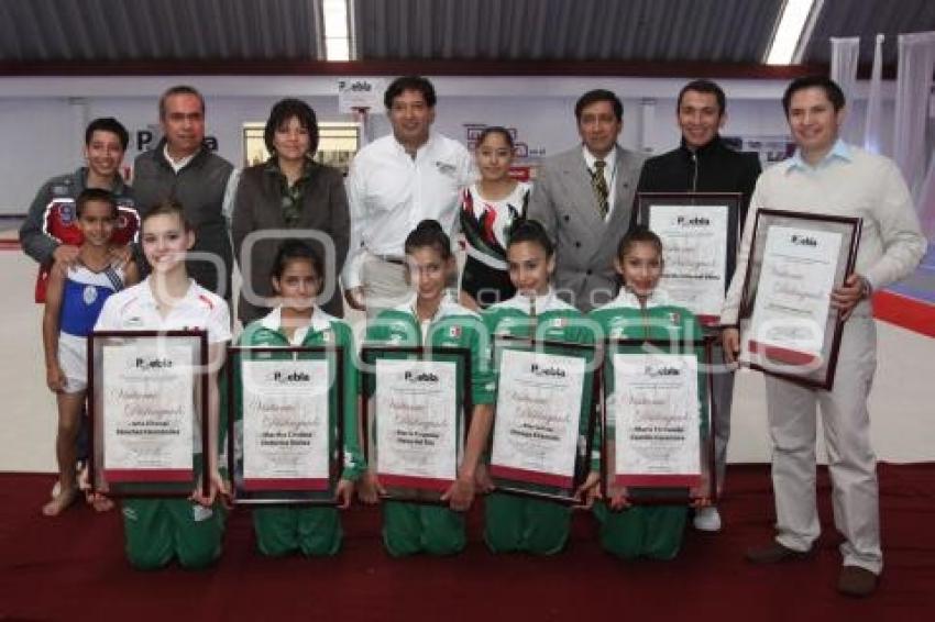 SELECCION MEXICANA GIMNASIA ARTISTICA