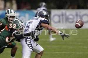 FÚTBOL AMERICANO . UDLAP VS ITESM TOLUCA