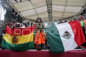 DANZA FOLKLORICA WAYNA BOLIVIA - 9 NACIONES 9 INDEPENDENCIAS