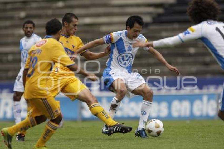 FÚTBOL . PUEBLA FC VS TIGRES