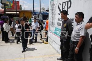 AMENAZA DE BOMBA EN LA SEP