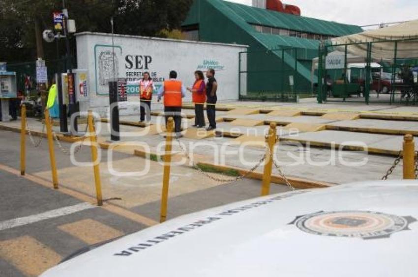 AMENAZA DE BOMBA EN LA SEP