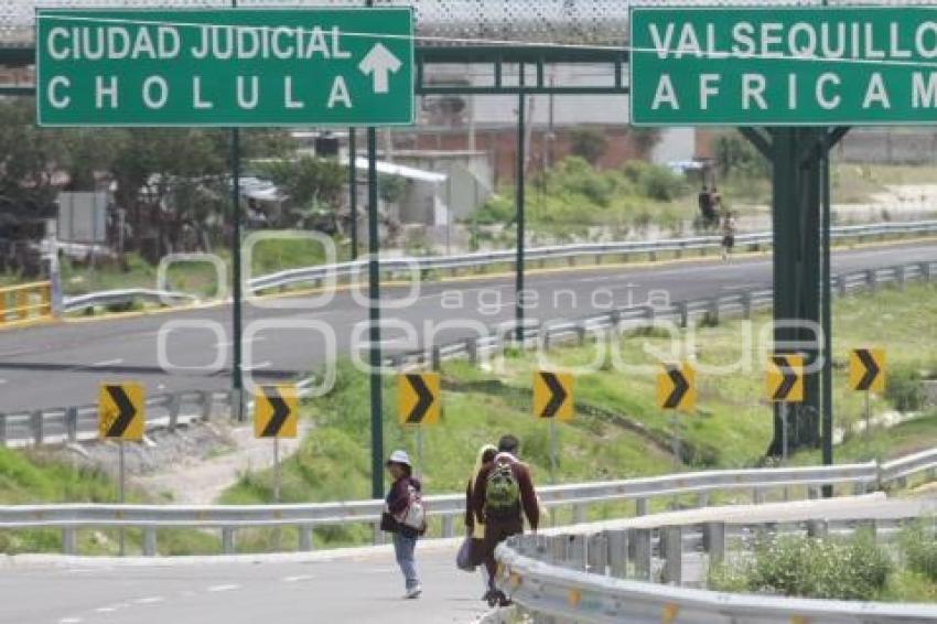 PERIFERICO CONEXION CON LIBRE A TEHUACÁN