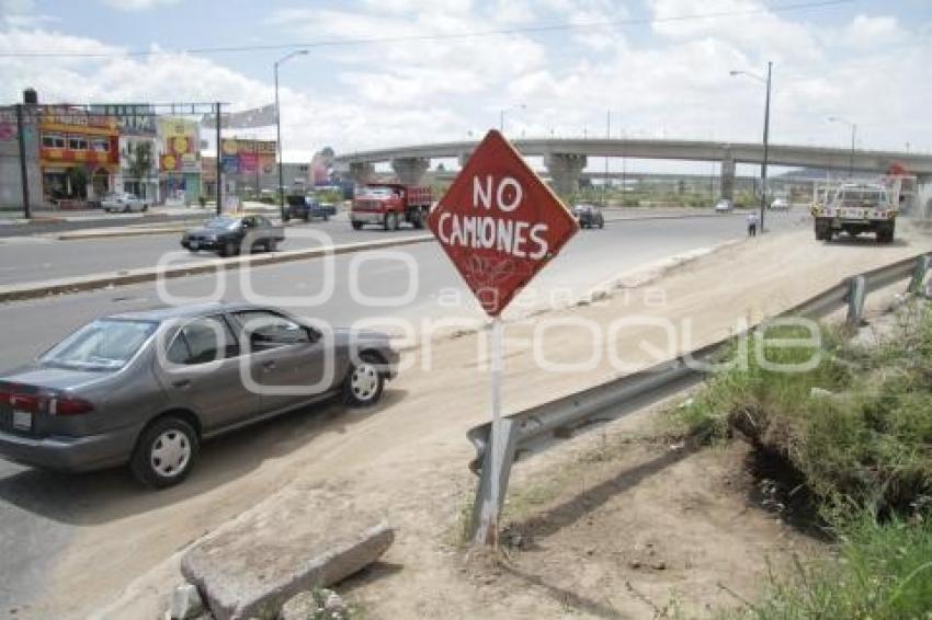 PERIFERICO CONEXIÓN CON LIBRE A TEHUACÁN