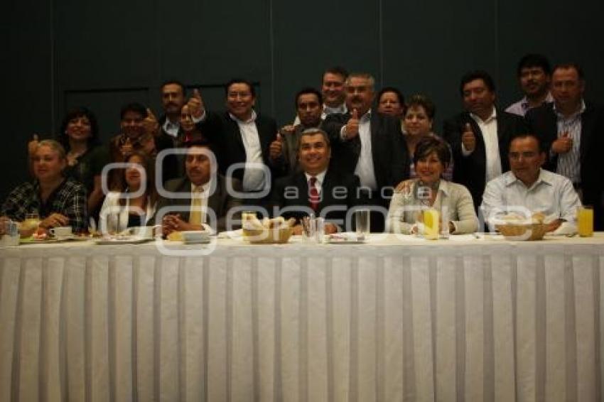 REUNIÓN ZAVALA CON DIPUTADOS PRIISTAS